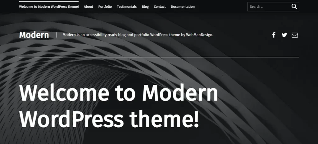 Modern Wordpress Theme