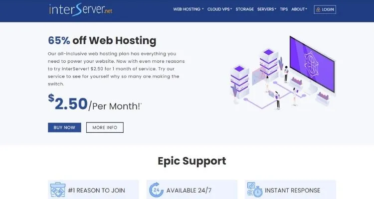 Interserver Web Hosting Provider